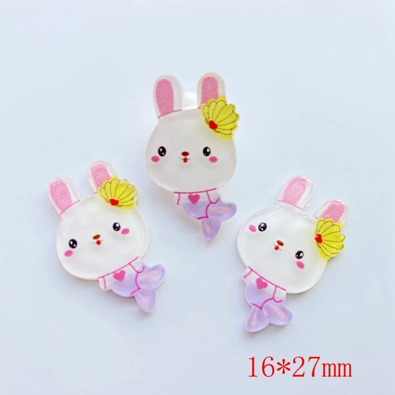 30pcs Kawaii Resin Mini Ocean Series Flat Back Cabochon Crafts Clothing DIY Scrapbooking Accessories G70