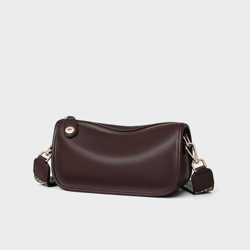 Crossbody bag women's autumn and winter new leather women's bag pillow bag high-end shoulder bag small bag luggage