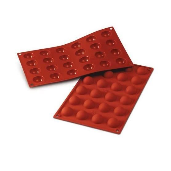 Moule 24 dômes en silicone 30mm