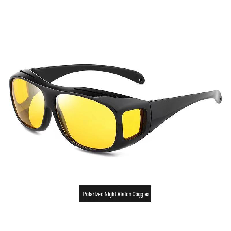 All-Day Cycling & Night Vision Sunglasses: Windproof, Sandproof, Protective Goggles