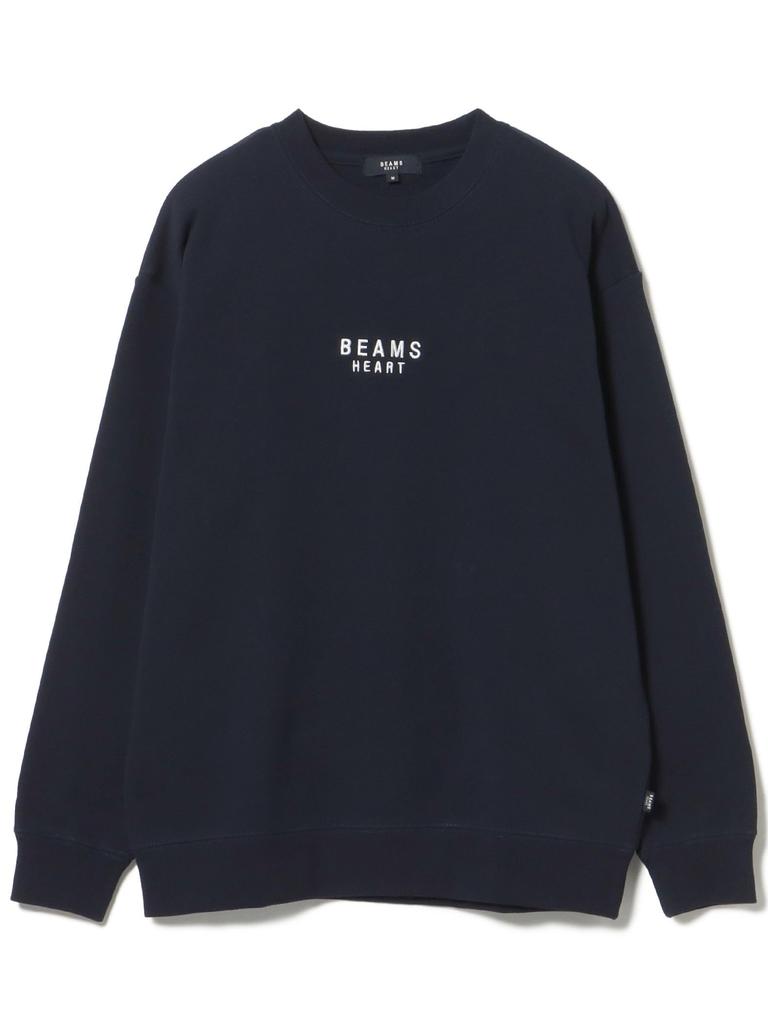 Beams Heart Men's Navy XL Sweatshirt with Embroidered Logo