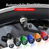 4Pcs 3D Aluminum Alloy Car Wheel Tire Air Valve Dust Caps Rim Accessories For Rdesign XC60 XC90 V40 V50 V60 Xc70 S40 S60