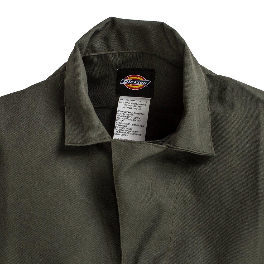 Dickies Deluxe Blended Coverall 48799, Men's Long Sleeve Workwear, Olive Green (OG) [Parallel Import]