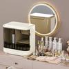 Exquisite And High End Dust Proof Desktop Divided Into Double Doors, Skincare, Light Luxury Lipstick, Cosmetics Storage Box