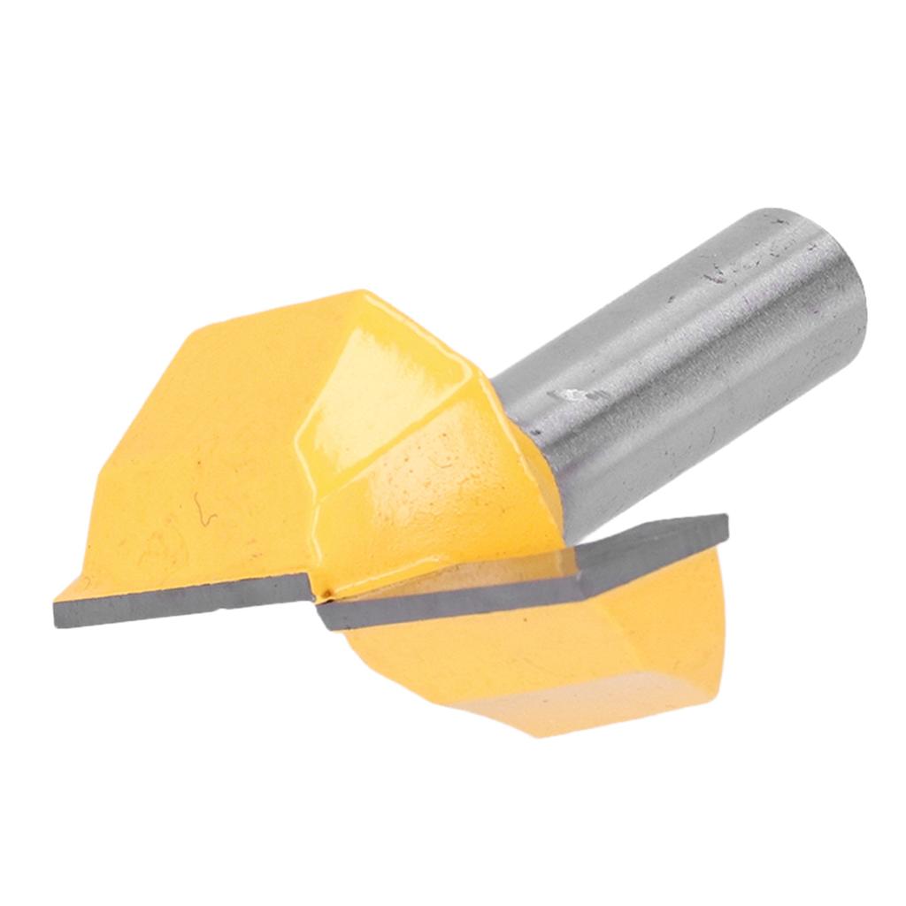 Spodní frézovací frézovací bit 12in Stopka Povrch Hoblovací Frézky Fréza Vyrovnávací bity na desky