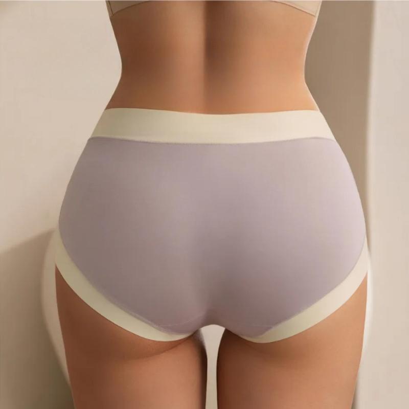 Modal-Höschen Mid-Waist Nahtlose Damen-Höschen Bequem Große Größen Keine Po-Einschnürung Unterwäsche