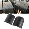 1 Paar Karosserie-Schutzplatten Seitenhaubenabdeckung Zieraufkleber Schwarz Für Jeep Wrangler JK 2007-2017 2018 Auto Außenteile