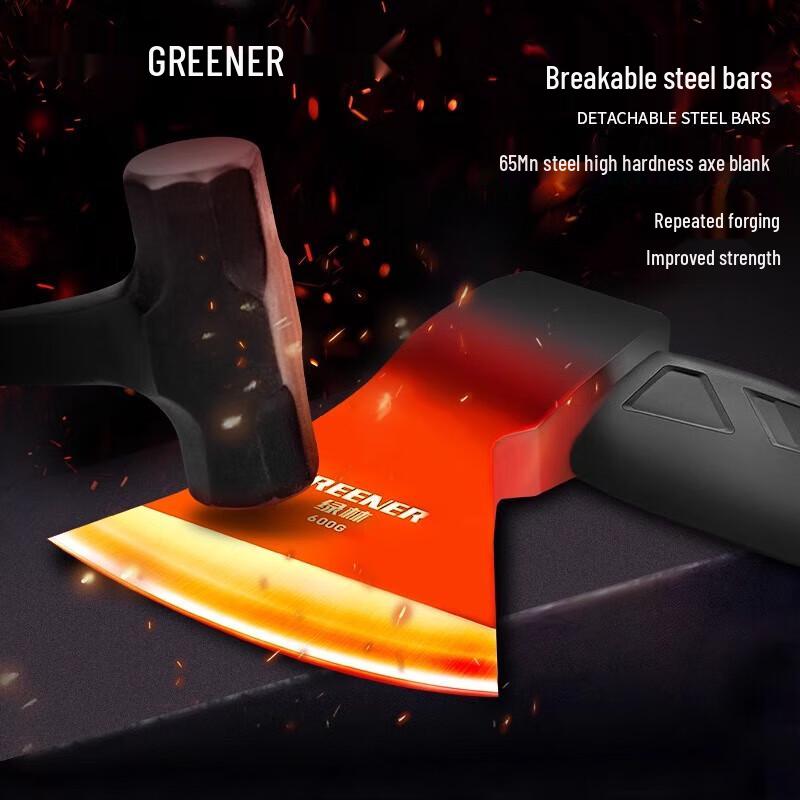 Steel Wood Splitting Hand Axe CN plug (adapter included)