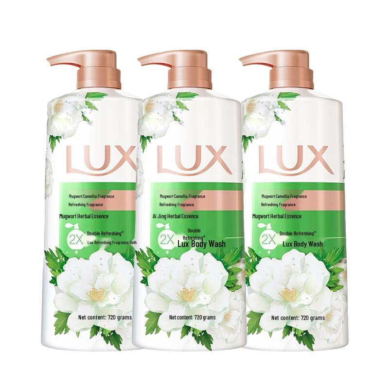 

Lux Refreshing Fragrance Shower Gel, Mugwort Camellia Scent