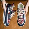 Mens Shoes Summer Breathable Embroidered Casual Sports Board Shoes Trend Versatile Heightening Sneakers Mens zapatos de hombre