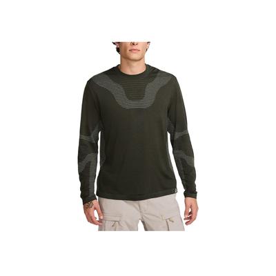 Maglietta a Maniche Lunghe Aderente Traspirante Confortevole Morbida Serie Dri-FIT ADV SS25 Delta River ACG Uomo Top Grigio Scuro FV8906-355