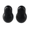 4Pcs Silicone Silicone Ear Tips Gray Black Stethoscope Ear Pieces Cardiology IV Parts