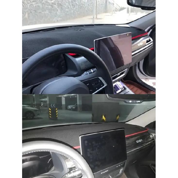 For BYD Qin Pro Plus EV DMi Accsesories Dashmat Dashboard Cover trument Panel Sunscreen Protective Pad Dash Mat Anti-Dirt