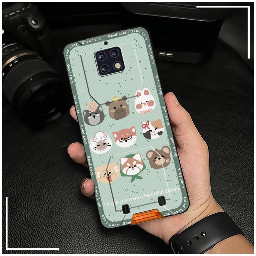 Back Cover Anti-dust Phone Case For Oukitel WP6 Protective TPU Fashion Design Shockproof Cartoon Soft Case Graffiti Cute