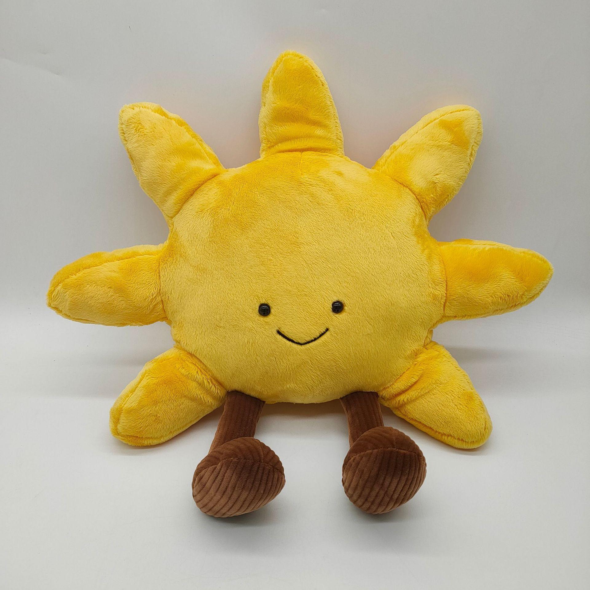 

Amuseable 157in Sun Plush Toy Soft Stuffed Doll Pillow Kids Xmas Gift Decorate