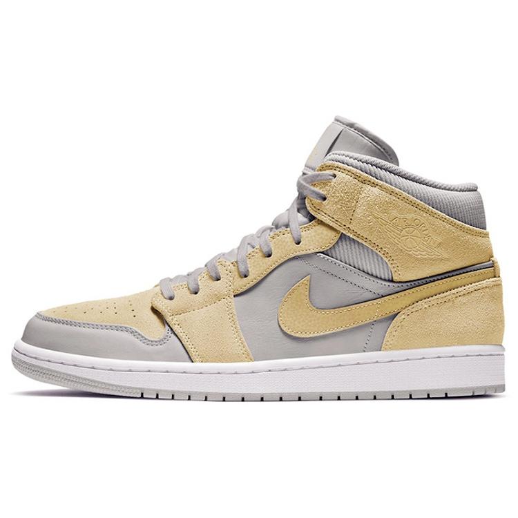 

new JORDAN 1 Mid Mixed Textures Yellow 44