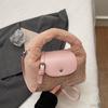 Autumn and winter popular portable fluffy bag women 2025 new fluffy commuter shoulder bag fashion shoulder messenger bag