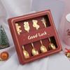 Christmas Spoons Set Portable Travel Use Stainless Steel Santa Claus Elk Snowman Dessert Soup Spoon Xmas Tableware