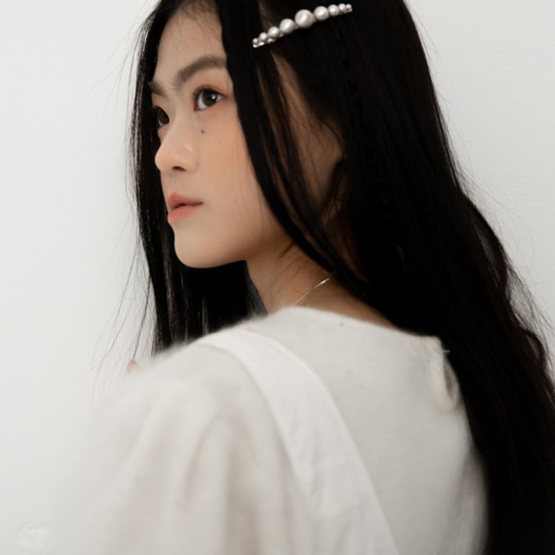 

POIE silver ball hairpin(2set) Silver