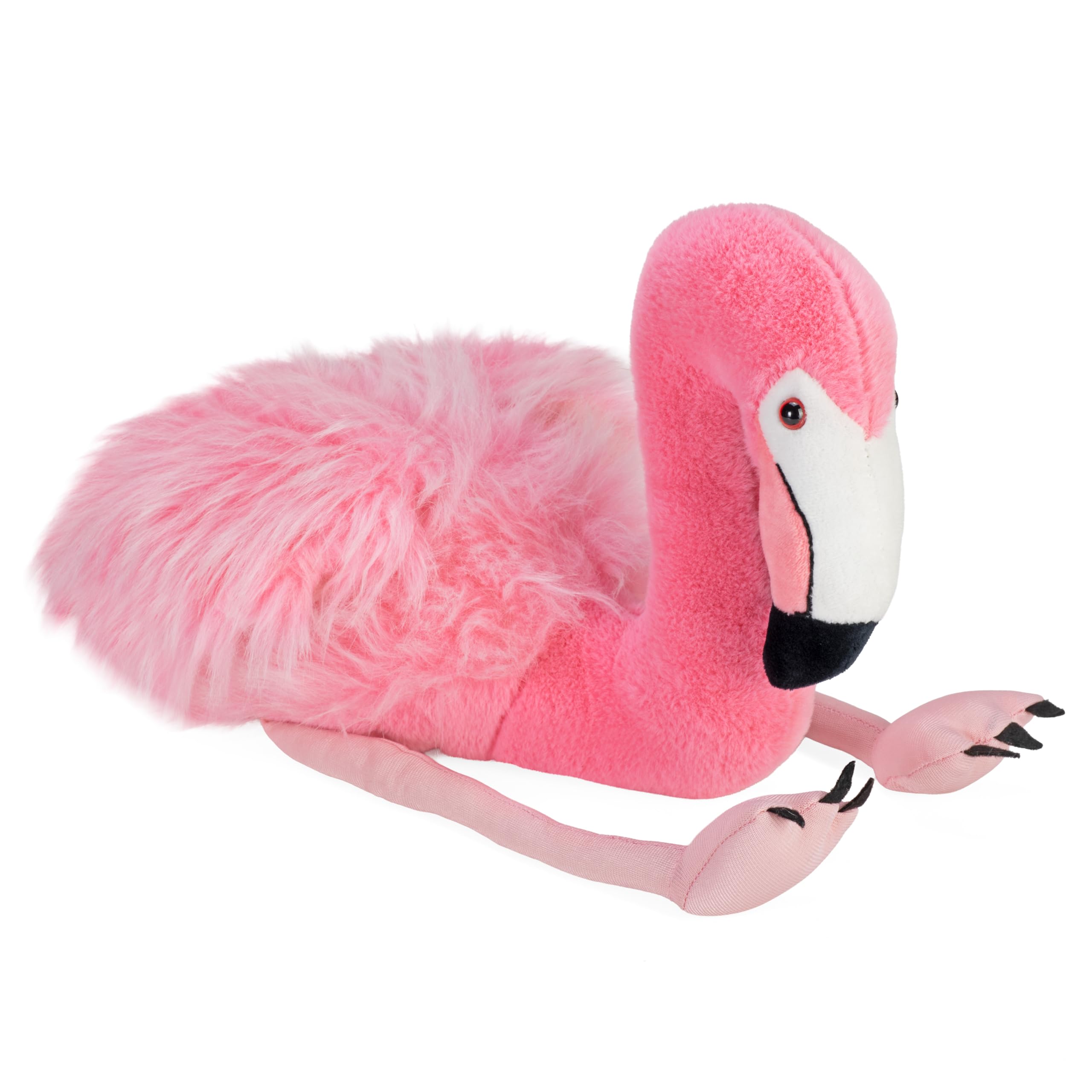 

Wild Republic Flamingo Plush Toy, Realistic, Soft Material, Bird-themed, Cuddlekins, W15×D35×H24cm, 10927