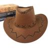 Vintage Western Cowboy Hat Summer Travel American Men'S And Women'S Shade Sunscreen Hat Knight Hat Jazz Hat