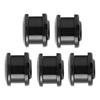 5pcs Single Chainring Bolts Crankset Nuts Aluminum Alloy Chain Wheel Screws for Mountain Bike