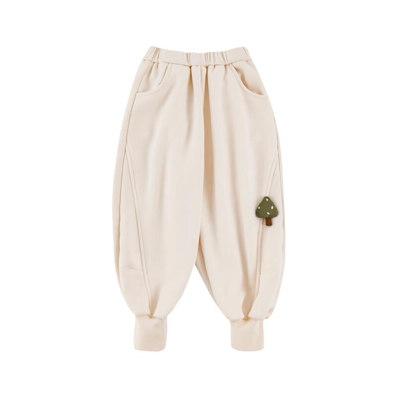 YouYou Boys  Winter Fleece-Lined Tree Doll Sweatpants 150 cm