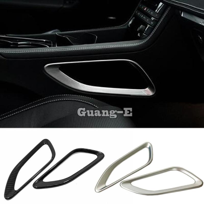 For Jaguar F-PACE FPace 2016 2017 2018 Car Middle Front Shift Stall Paddle Left And Right Row Of Decorative Trim