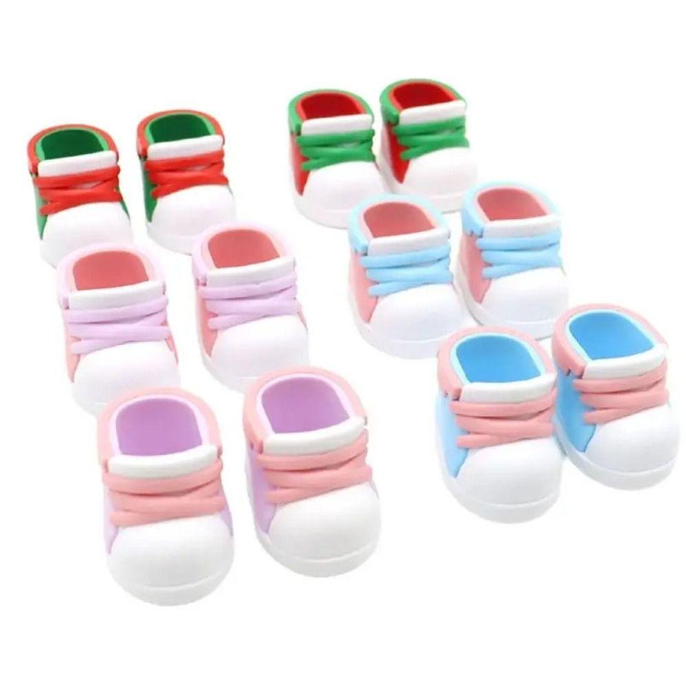 

4.2 см кукольные кроссовки ручной работы обувь для кукол мини-кукольная обувь 20 см хлопковая кукольная обувь детские подарки Style F