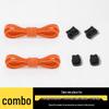 No-Tie Elastic Shoelaces for Slip-On Shoes - Unisex Sports Laces, One Pair