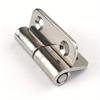 6Pcs Detachable Hinges - 304 Stainless Steel, Left-Hand Pull-And-Slide Joint Design Classic Style Durable Metal Hardware Accessories Ensures Safe