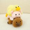 Cute Plush Animal Pillow Soft Toy Collection Featuring Adorable Dog Dinosaur For Kids