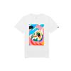 T-shirt da uomo con stampa grafica girocollo bianca VN0A4URLWHT