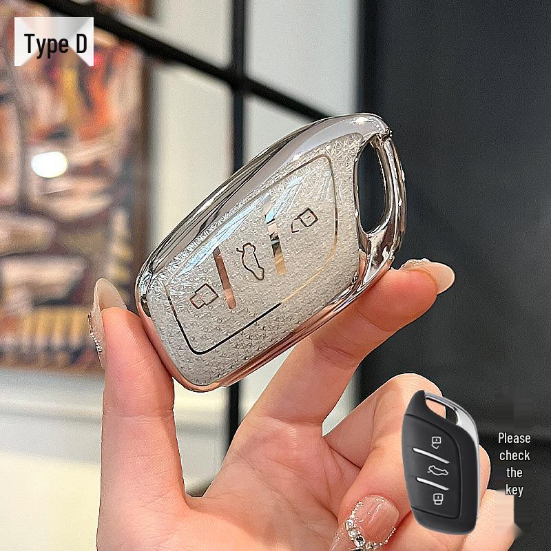 Roewe Car Key Cover for RX5/350/360/W5/Ei6/RX8/HS Models