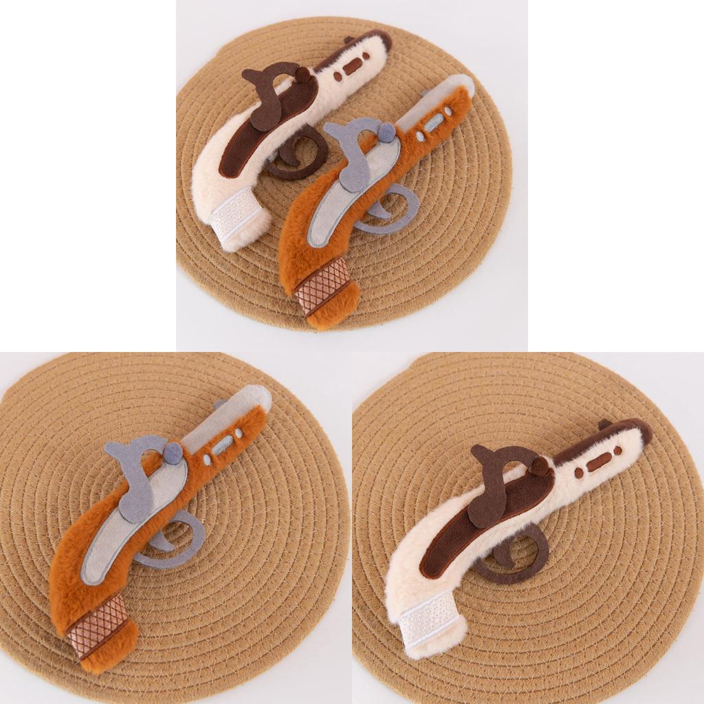 Cartoon Plush Gun Toy With Pp Cotton Filling For Collectors And Kids