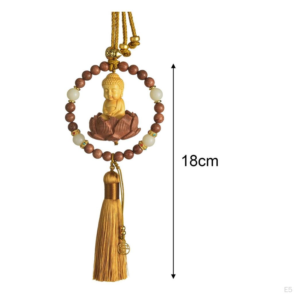 Buddha Car Mirror Charm Hanging Ornament