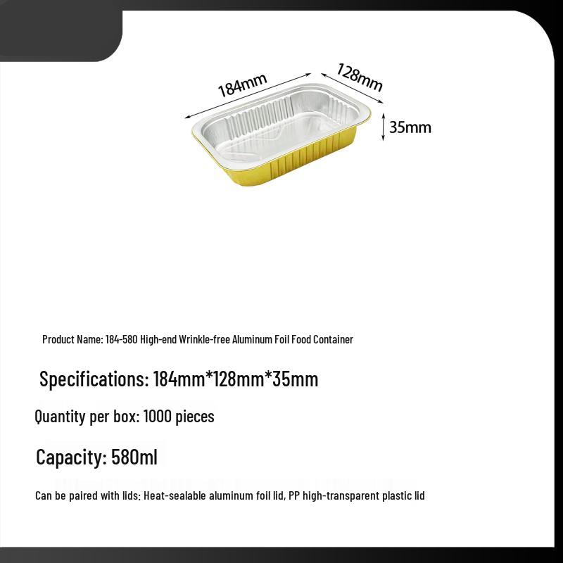 Handun Aluminum Foil Food Container