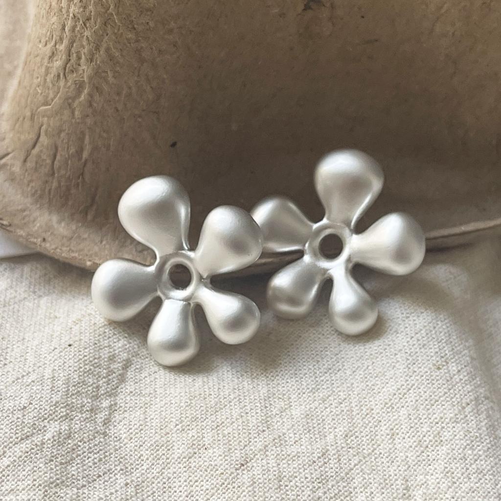 Pendientes Vintage de Plata de Ley 925 Para Mujer Modernos Sencillos Pendiente de Flor Sencillo Joyería Prevenir Alergias Accesorios de Fiesta