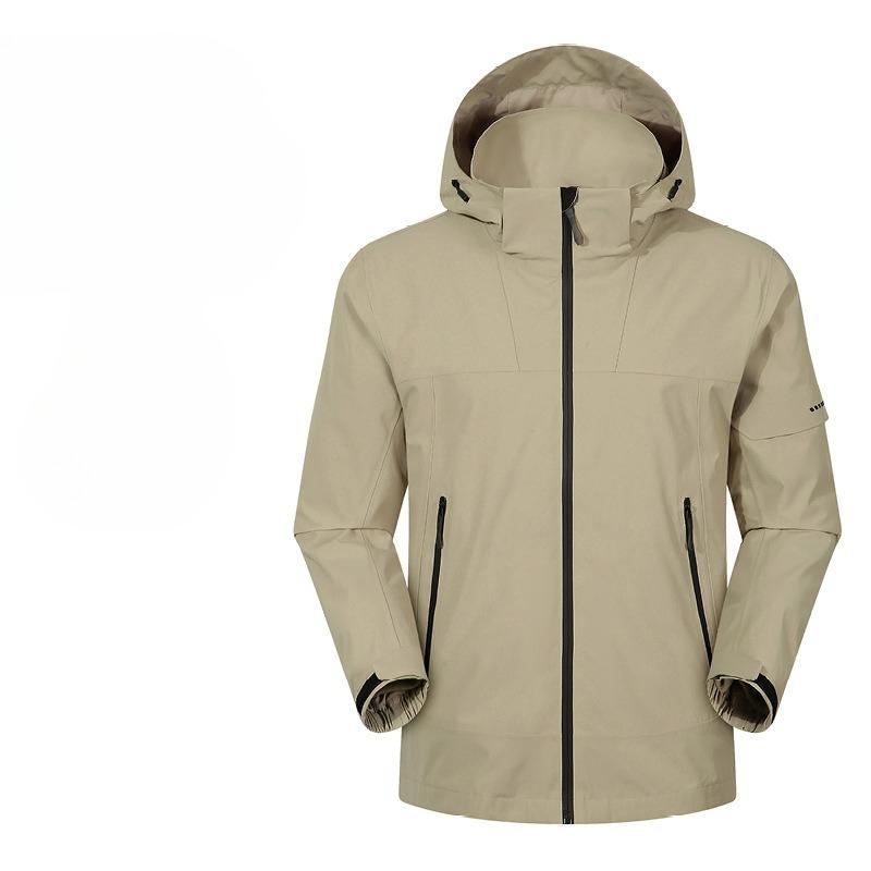 New Men's and Women's Outdoor Fashion Leisure Sports Couple Jackets Autumn Waterproof and Windproof.