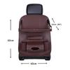 Car Chair Organiser, Car Backseat Organiser With Foldable Tray Table, Car Storage