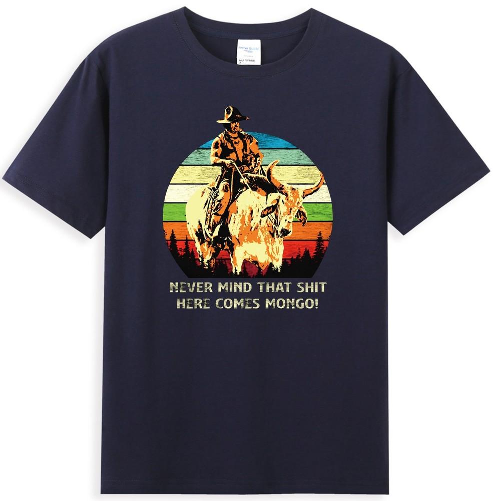 Never Mind That Sh It Here Comes Mongo Vintage Unisexs Tshirt S