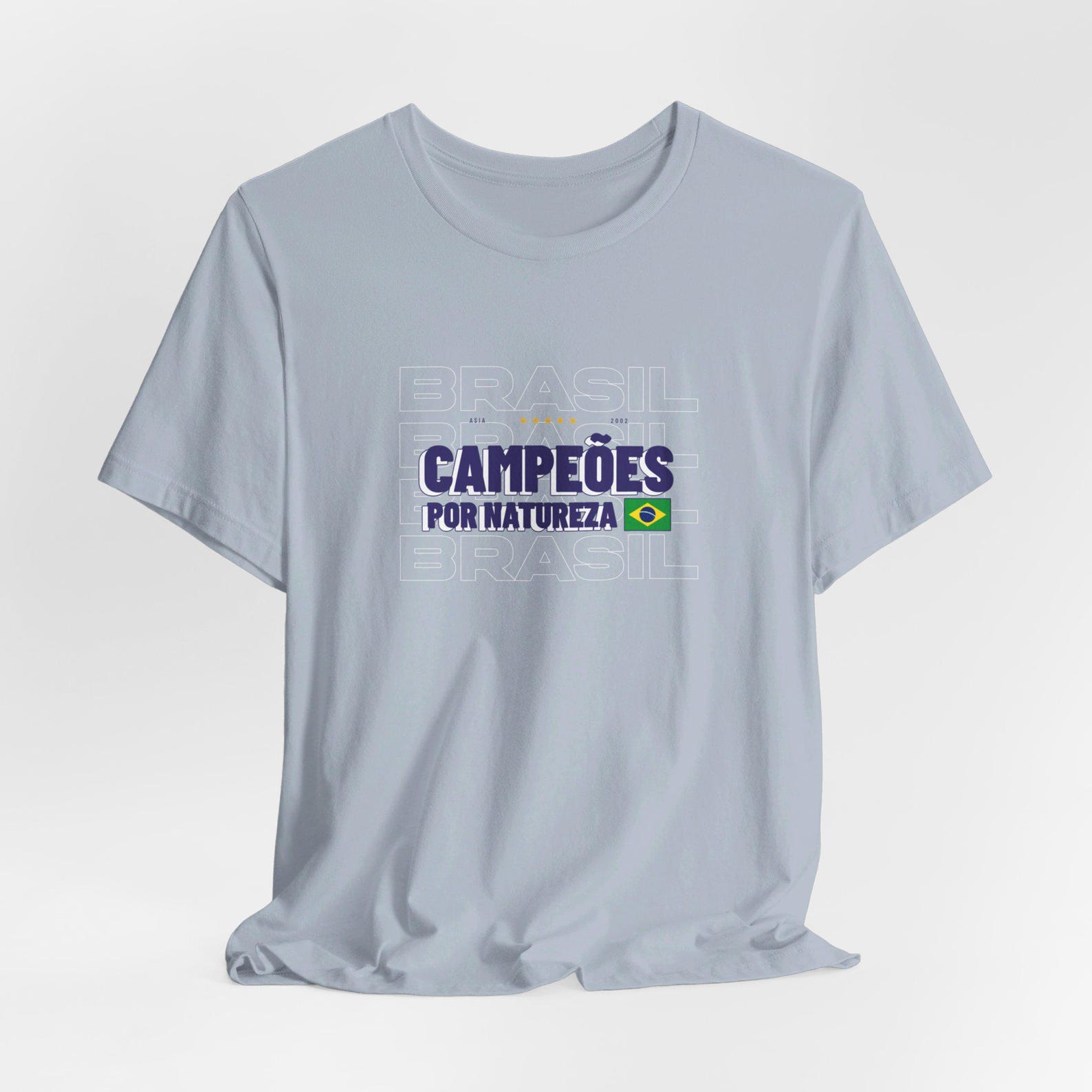 Brazil National Team T-Shirt: Champions by Nature, Neymar Tee L