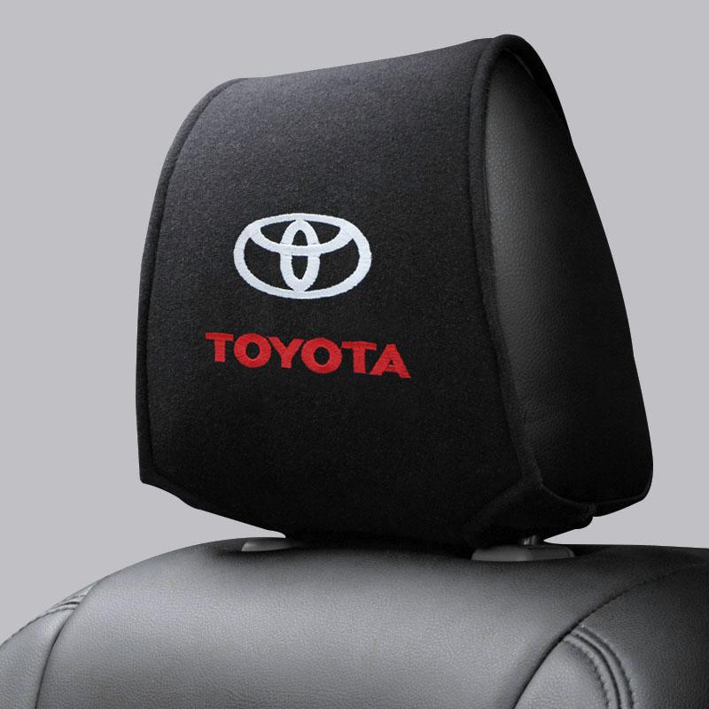 Car Seat Back Headrest Pillow Storage Bag Dustproof Cover For Toyota Avalon Mirai Avensis Prado Hilux VVT-I 4WD Corolla Sw4 TRD