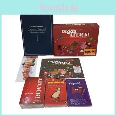 Aile Dostu Organ Saldırısı Bükümlü Taktiksel Kart Oyunu