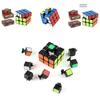 Brightly Colored 3x3 Rubik's Cube Set For Kids Smooth Rotating Educational Toy