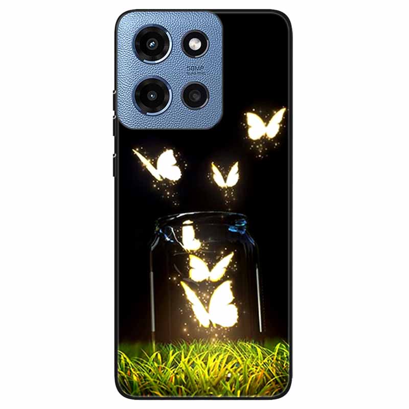Phone Cases for Moto G 2025 5G Case Flowers Printing Silicone TPU Soft Covers for Motorola Moto G 2025 Back Shell For Moto G 5G