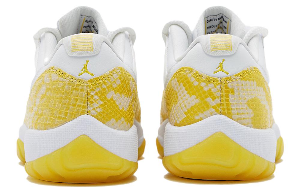 Jordan 11 Retro Low Yellow Snakeskin Women's AH7860-107
