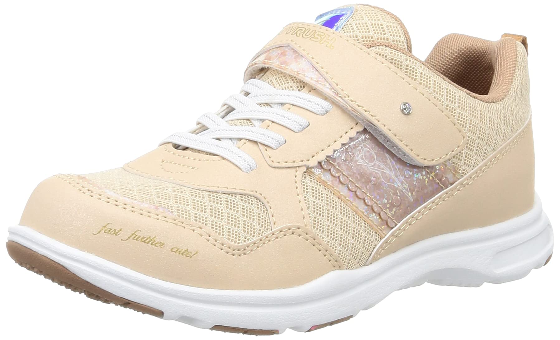 

Athletic 2E [Superstar] Sneakers, Shoes, Magic, 15-23cm, 0.5cm Available, Girls, Kids, LV1123, Mocha, 17.0 cm,