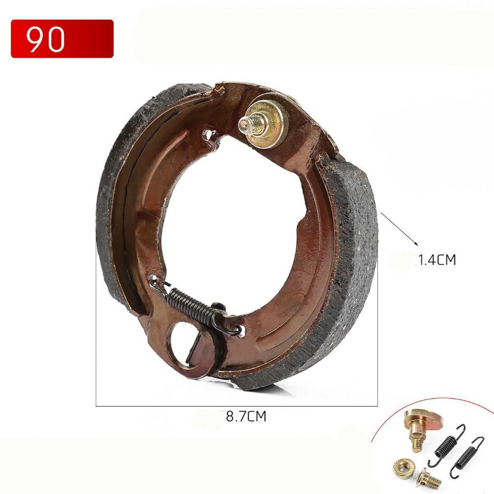 Brake Pad 90 100 110Type Scooter E-bike Drum Brake Block Pads Brake Shoe Block Pedal Block Pads