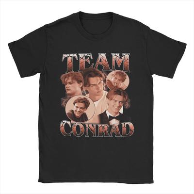 Novelty Team Conrad Fisher Retro Bootleg T-Shirt Men Round Neck Cotton T Shirts Short Sleeve Tees Birthday Gift Tops